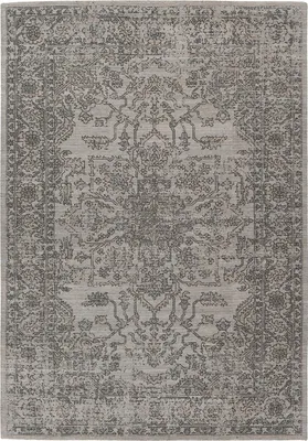 Immagine prodotto di Tappeto Padiro, pelo corto, 80 x 150 cm, color beige chiaro, motivo vintage orientale, adatto per riscaldamento a pavimento, realizzato in cotone e poliestere