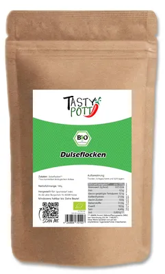 Produktbild von Tasty Pott  Dulse Flocken ab 100g - 1 Beutel