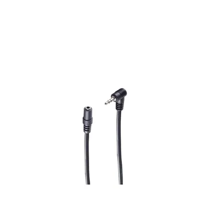 Produktbild von shiverpeaks BS30781, 2.5mm, Männlich, 3.5mm, Weiblich, 0,2 m, Schwarz