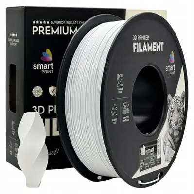Produktbild von Filament PLA+ Weiß, Smart Print, 1,75 mm, 1000 g, 3D-Drucker