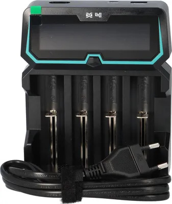 Produktbild von XTAR X4 Ladegerät – Schnellladegerät mit LCD & USB-Ausgang