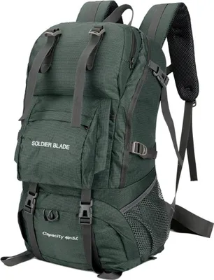 Produktbild von 45L Camping Wanderrucksack Bergsteigerrucksack mit grosser Kapazitaet Wasserdichter Reiserucksack