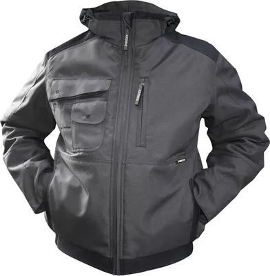 Immagine prodotto di DASSY® Austin giacca invernale in tela ANTHRAZIT GRIGIO/NERO taglia XS lunghezza: STANDARD