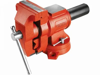 Obrázok produktu pre EXTOL PREMIUM zverák otočný multifunkčný, 125 mm, 15 kg