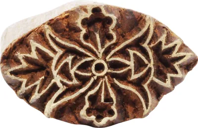 Produktbild von Holzstempel - Blume 02 - 3,5 cm