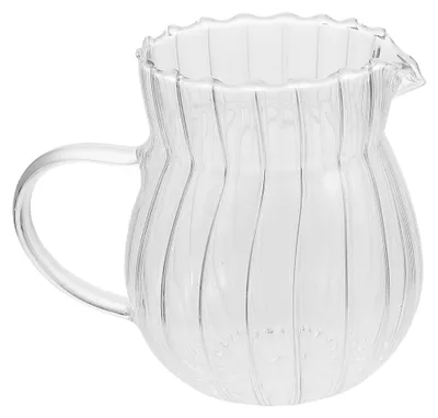 Produktbild von Glas-Milchkrug mit Ausguss für den Haushalt und die Gastronomie