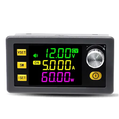 Obrázek produktu pro Digitální regulátor stejnosměrného napětí Napájecí modul Barevný VA LCD displej s plným pozorovacím úhlem Podpora aktualizace firmwaru Sledování maximálního bodu výkonu Solární nabíjení a sériový komunikační protokol
