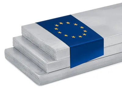 Productafbeelding van Aluminium profiel, plat, 100x6 mm, 1500 mm