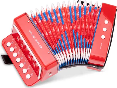 Productafbeelding van New Classic Toys - Accordeon - met muziekboek - 10055