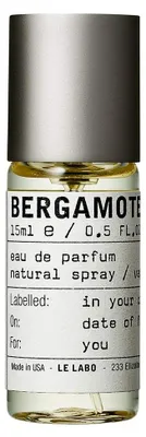 Obrázok produktu pre Le Labo, Bergamote 22, EDP, unisex, 15 ml