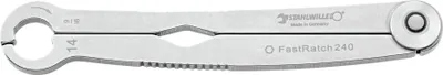 Produktbild von STAHLWILLE Ratschenschlüssel  SW 14 x SW 9/16 mm/" L.174.6mm