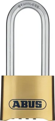 Immagine prodotto di Combinazione lucchetto 180IB-50mm Htanse Blister inossidabile