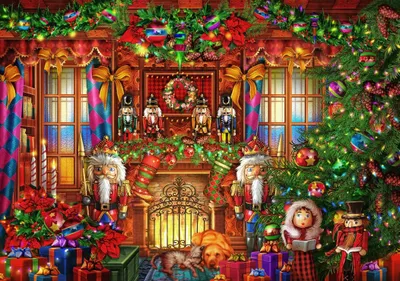 Zdjęcie produktu dla Bluebird Puzzle świąteczne wnętrze - 2000 elementów