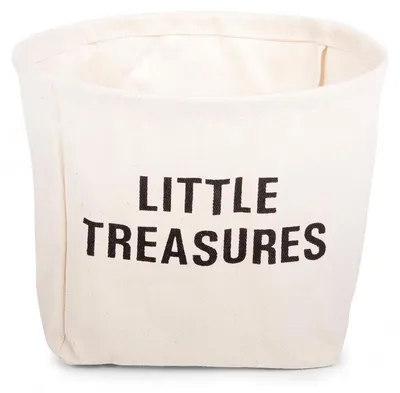 Obrázok produktu pre Malá bavlnená krabička Little Treasures, 23 x 23 cm, Childhome