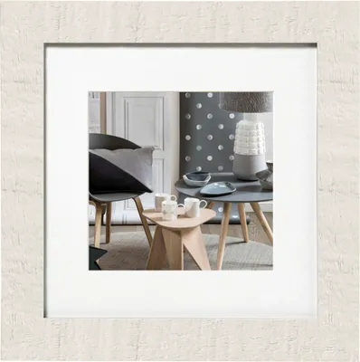 Produktbild von Walther Home 40x40 Holz polarweiß HO440V