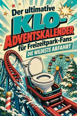 Produktbild von Der ultimative Klo-Adventskalender für Freizeitpark-Fans