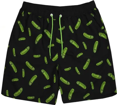 Produktbild von Rick And Morty - Badeshorts für Herren NS6219 (M) (Schwarz/Grün)