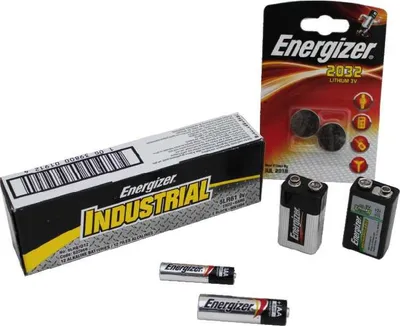 Image de Pile industrial 9V 6LR61 (Boîte de 12 piles)