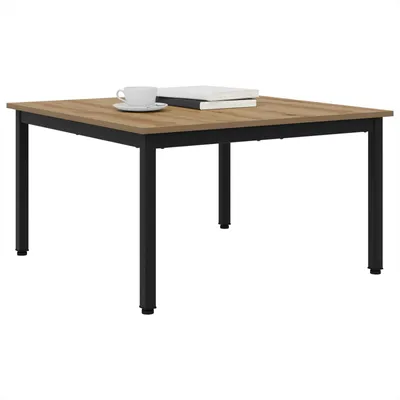 Produktbild von Couchtisch Kunsthandwerk Eiche 80 x 80 x 45 cm Holzwerkstoff