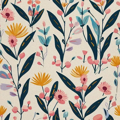 Produktbild von OUTDOOR DEKOSTOFFE OXFORD - Motiv Blumen I DX5320