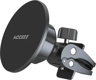 Productafbeelding van Accezz Telefoonhouder auto - MagSafe - Inclusief Magnetische Cirkel - Ventilatierooster - Zwart
