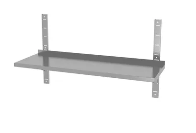 Produktbild von Wandablage einstellbar, einfach, mit 2 Halterungen, 1000x300x(H)600mm
