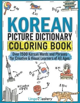 Produktbild von Korean Picture Dictionary Coloring Book