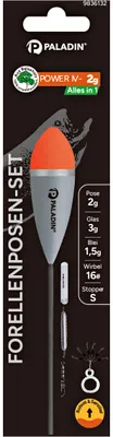Produktbild von Paladin Angelzubehör Forellen Posenset Power II 4 g