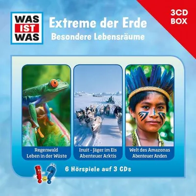 Image de Was Ist Was 3-CD Hörspielbox Vol.8 - Terre