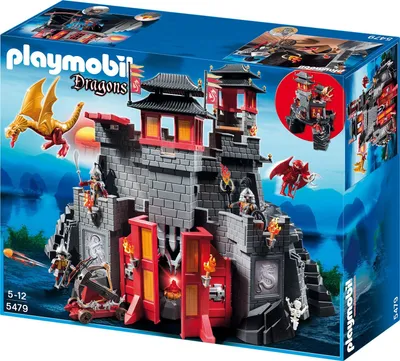Produktbild von PLAYMOBIL Große Asia-Drachenburg, 450 mm, 470 mm, 610 mm