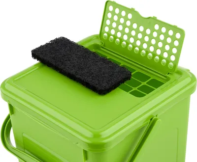 Immagine prodotto di Rothobidone della spazzatura + filtro a carboni attivi 8L Verde vischio