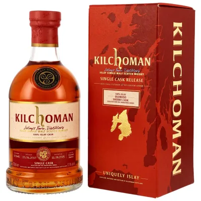 Produktbild von Kilchoman 2017/2025 - Oloroso Sherry Cask #17/642 - 100% Islay - Awakening Series - Single Malt Scotch Whisky
