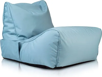 Obrázok produktu pre Ecopuf, Flavio, sedací vankúš na kreslo, vrece na fazuľu, vnútorné a vonkajšie, 60cmx60cm