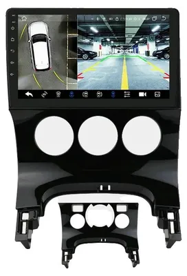 Produktbild von Navigationsgerät, Touchscreen, Multimedia-Unterstützung, kompatibel mit Peugeot 3008 2009-2015, S8PNC mit 360 CAM