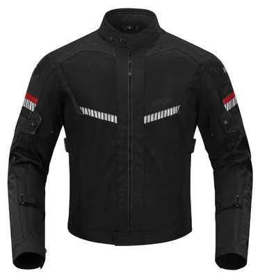 Image de Veste de moto d'été respirante avec protection CE