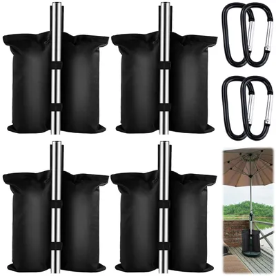 Image de Lot de 4 sacs lest pour pavillon - Sacs de sable pour tentes et parasols