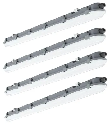 Produktbild von 4x LED Wannenleuchte, 4320 Lumen, neutralweiß