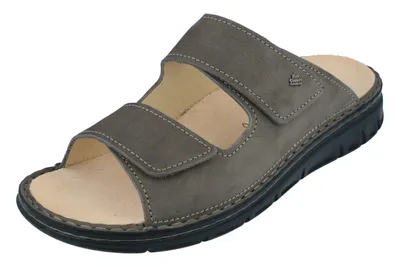 Zdjęcie produktu dla Finn Comfort Rab, buty męskie, wygodny muł, Elefante (szary), skóra, NOWOŚĆ - buty męskie sandał / muł, szary, skóra (elefante)