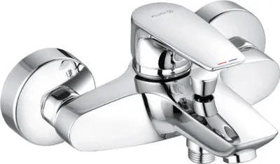 Obrázok produktu pre Kludi PURE&SOLID DN 15 jednopáková vaňová a sprchová batéria, sprchový vývod G 1/2" chróm