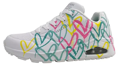 Productafbeelding van Skechers Uno Love Damenschuhe sportlicher Schnürer Weiß Freizeit