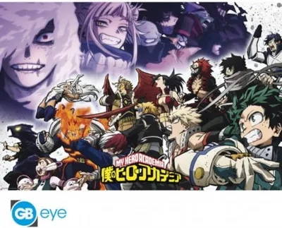 Produktbild von MY HERO ACADEMIA - Poster Maxi 91.5x61 - Heroes vs Vilains