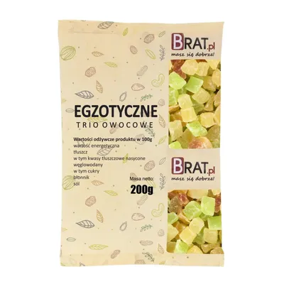 Produktbild von Exotisches Früchtetrio 200g