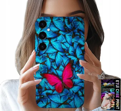 Obrázok produktu pre Použitie Pre Samsung Galaxy S25 Fe - Modré Motíky, Motúle, Ženské Vzory