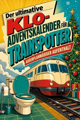 Produktbild von Der ultimative Klo-Adventskalender für Trainspotter