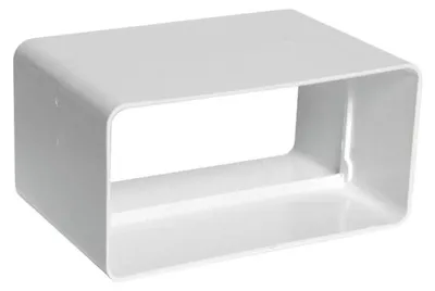 Productafbeelding van Pijpkoppeling Haco Platte kanaalconnector CVP- 110 x 55 mm 0616