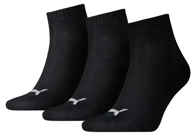 Produktbild von Puma - Knöchelsocken für Herren/Damen Unisex(3er-Pack) PP2341 (34 EU - 38 EU) (Schwarz)