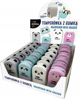 Produktbild von Kidea Teddy Bears D Spitzer mit Radiergummi p24 Mix Preis für 1 Stück