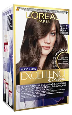 Obrázok produktu pre Excellence Brunette Tint farba na vlasy od L'oreal #500-true-light-brown