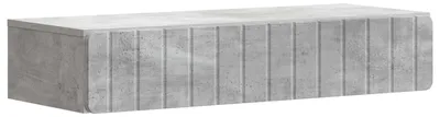 Imagen del producto de Mesa Lateral Montada en la Pared Gris Hormigón