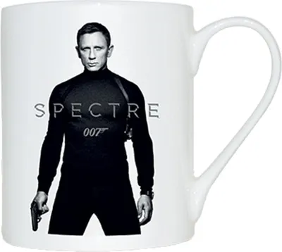 Produktbild von James Bond - Kaffeebecher "Spectre" PM2386 (Einheitsgröße) (Weiß/Schwarz)